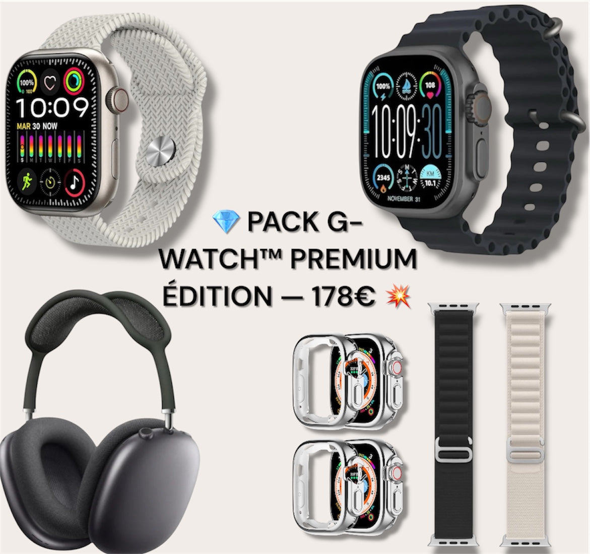 💎 PACK G-WATCH™ PREMIUM ÉDITION – 89€ 💥
