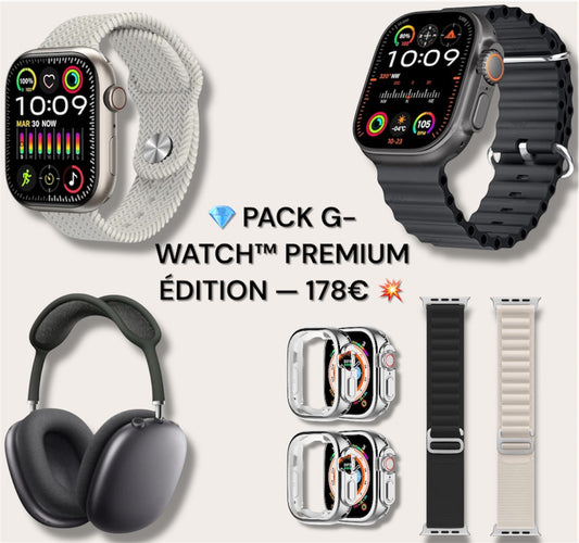 💎 PACK G-WATCH™ PREMIUM ÉDITION – 89€ 💥